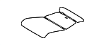 T2R7345 - Body: Seat Cushion Heater for Jaguar Image