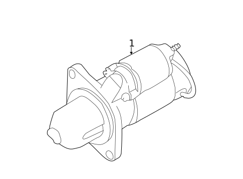 Starter & Related Components for 2018 Subaru Forester #0