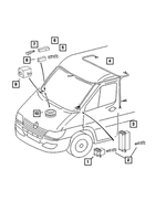 5120791AA - Electrical: Connector for Mopar Image