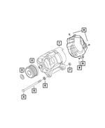 68191657AA - : Alternator Shield for Mopar Image