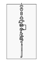 1K0711699A - Transmission: Manual Transmission Shift Lever for Volkswagen Image