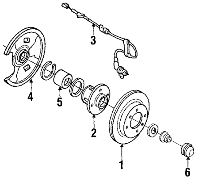 4020640F02 - : Brake Rotor for Nissan: 240SX Image
