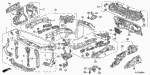60415SJCA00ZZ - Body/Air Conditioning: BRACKET, R. FR. FENDER for Honda Image