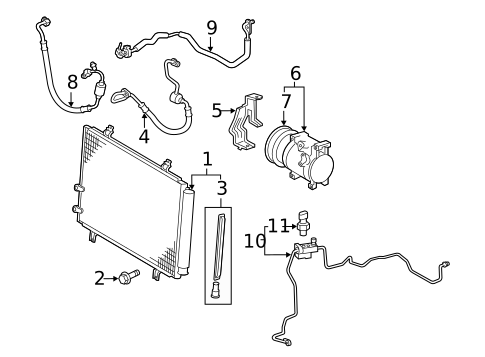 Switches & Sensors for 2008 Toyota Camry #0