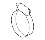 94530078 - Cooling System: Heater Hose Clamp for Chevrolet: Aveo Image