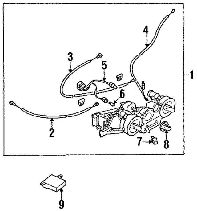 MR460241 - HVAC: Control Assembly for Mopar Image