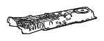 5801330550 - Body: Trans Tunnel for Toyota: Crown, Crown Signia Image