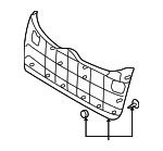 817502B010J4 - : Lower Trim Panel for Hyundai Image