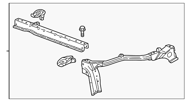 2016-2020 Buick Envision Front End Upper Tie Bar Assembly with ...