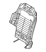 883104Z020 - Body: Seat Back Frame for Hyundai Image