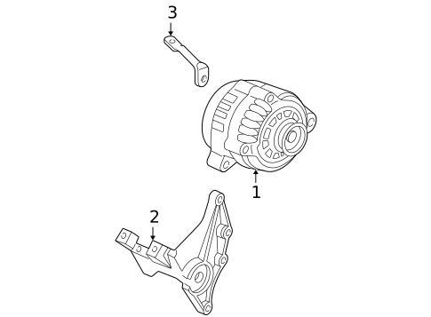 Alternator for 2005 Chevrolet Classic #0
