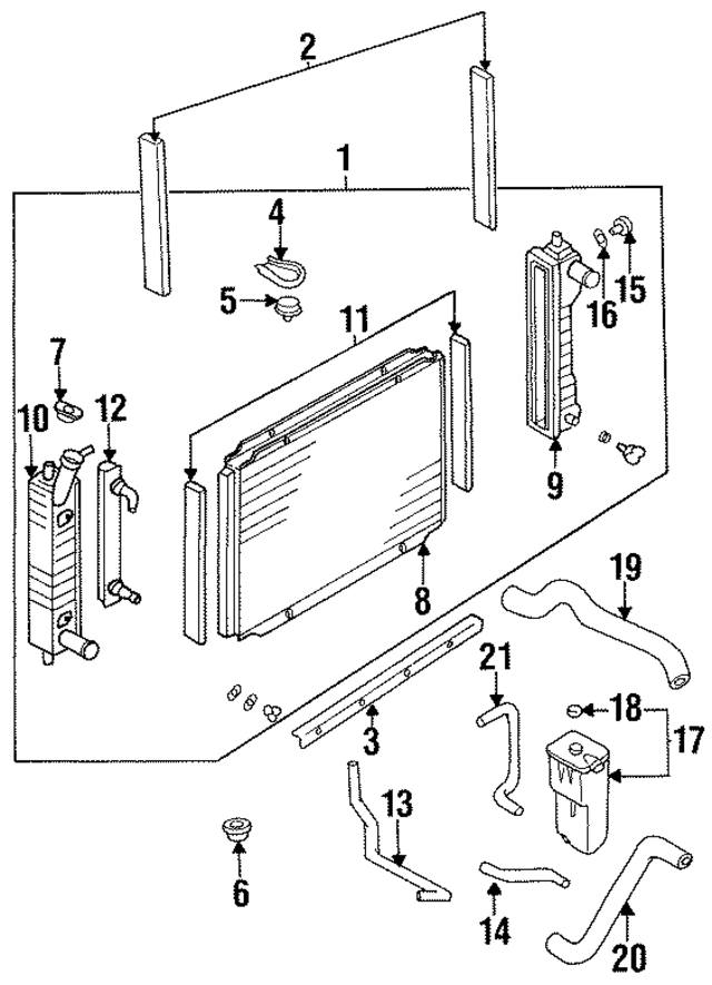 214460B700 - Cooling System: Air Valve Gasket for Nissan: Quest Image