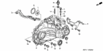21104PHR000 - Transmission - Manual: PLATE M, OIL GUIDE for Honda Image
