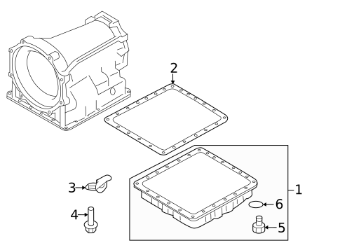 Transmission Components for 2009 INFINITI QX56 #0