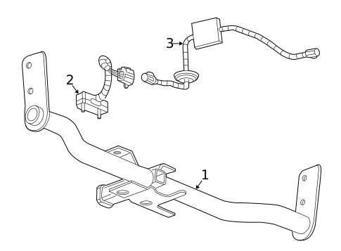 Trailer Hitch Components for 2016 GMC Terrain #0