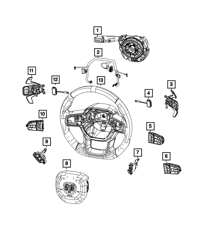 68525564AE - : Multi-Function Switch for Mopar Image