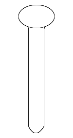 8115183930 - Body: Impact Bar Bolt for Isuzu Image