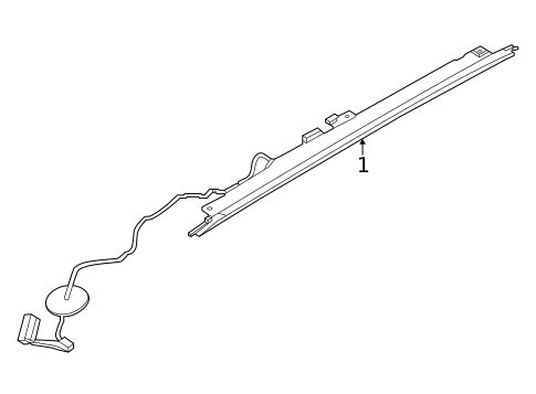 High Mounted Stop Lamp for 2023 Nissan Z #0