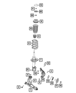 68201414AA - : Hex Nut for Mopar Image