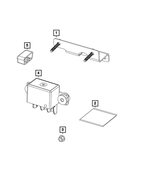 Power Distribution, Fuse Block, Junction Block, Relays and Fuses for 2022 Jeep Wrangler #2