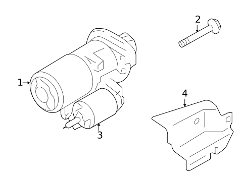 Starter for 2011 Nissan GT-R #1