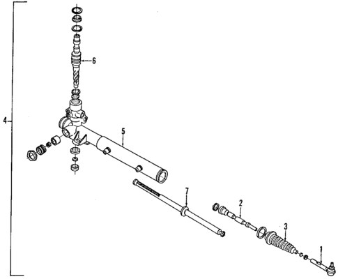 Steering Gear & Linkage for 1993 Chrysler Imperial #1