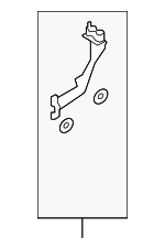 97761S2030 - HVAC: Front AC Tube for Hyundai: Santa Fe Image