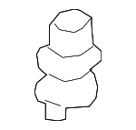 97811H9150 - HVAC: Discharge Hose Cap for Genesis: Electrified G80, G70, G80, G90, GV70, GV80, GV80 Coupe | Hyundai: Accent, Elantra, Ioniq, Santa Cruz, Santa Fe, Tucson Image