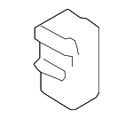 977882H000 - HVAC: Heat Shield for Hyundai: Azera, Elantra, Elantra GT, Santa Cruz, Santa Fe, Santa Fe XL, Sonata, Tucson Image