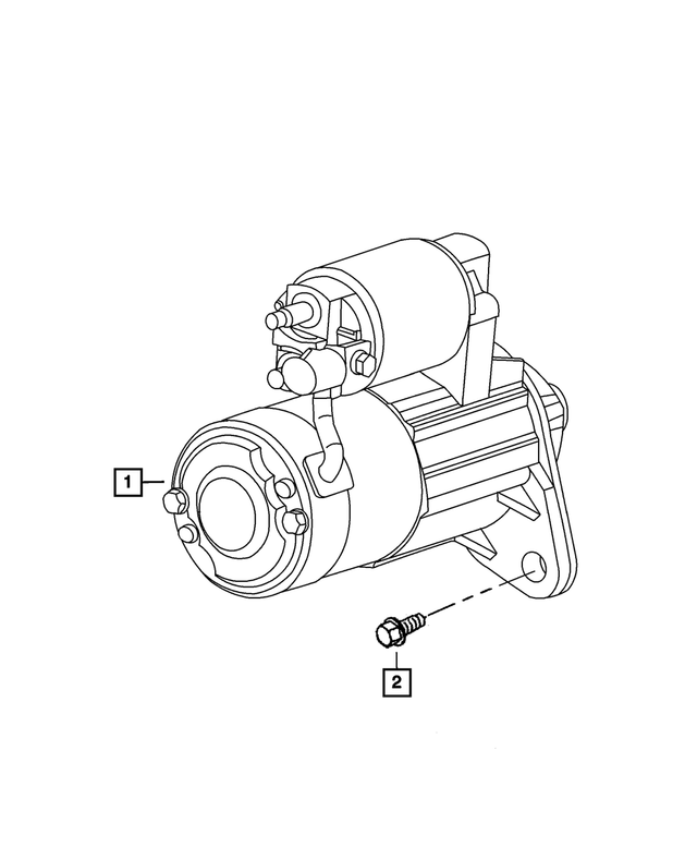5033556AC - : Engine Starter for Mopar Image