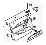 CA1Z7823943AA - Body: Door Trim Panel for Lincoln: MKX Image