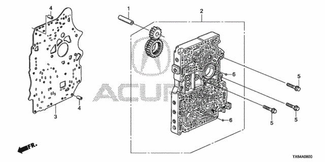 AT Main Valve Body (5AT) for 2014 Acura ILX #0