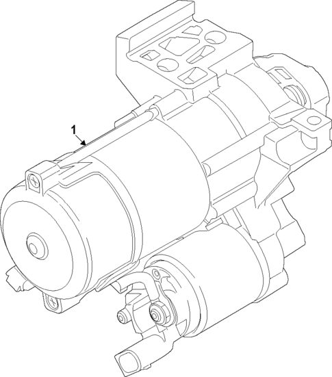 Starter for 2021 BMW M850i xDrive Gran Coupe #1