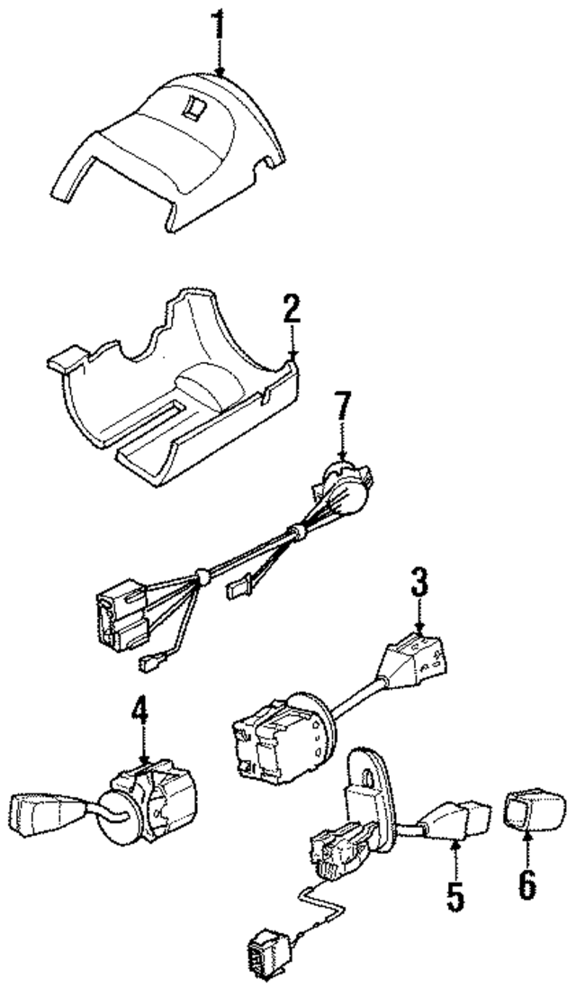 32311161844 - Steering: Lower Cover for BMW Image