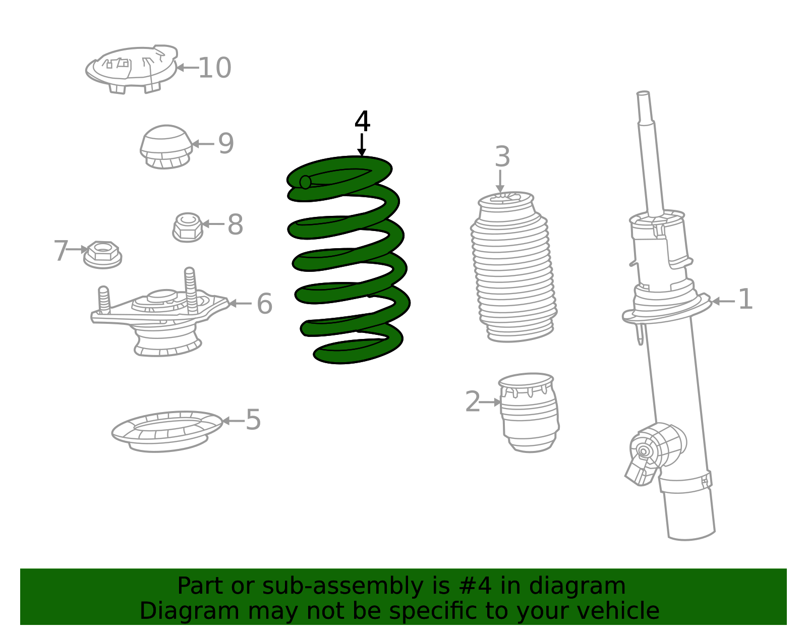 2021-2025 Acura TLX Coil Spring 51401-TGV-A01 | OEM Parts Online