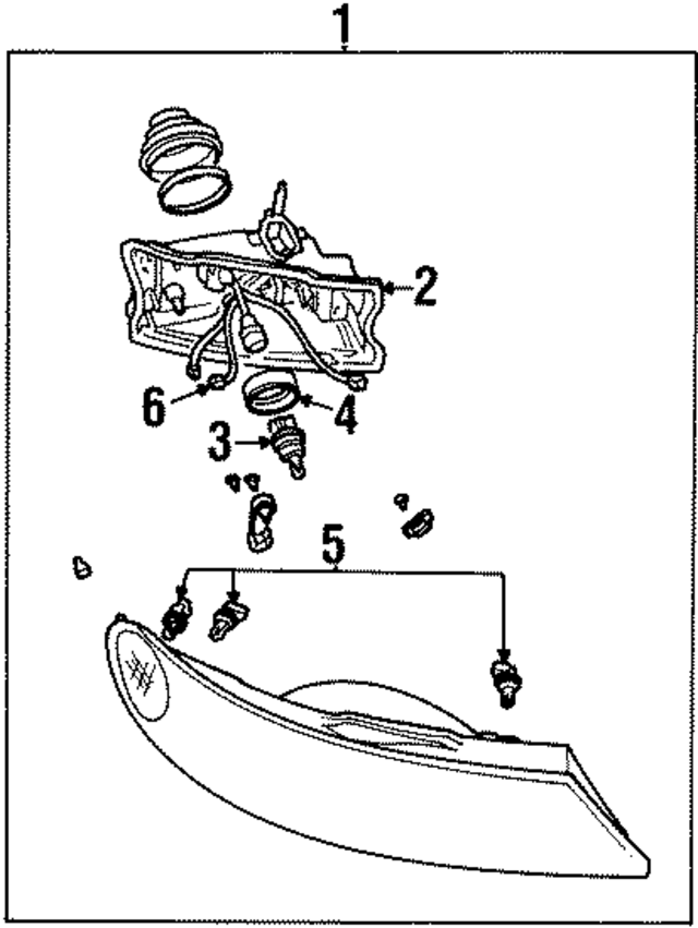 E8PZ13411C - Electrical: Socket &amp; Wire for Ford Image