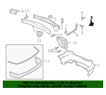 Honda OEM Rear Bumper Cover Bolt 90149-SA0-003 – Genuine Honda Part