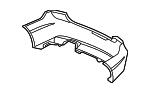 4715SNAA90ZZ - Body: Bumper Cover for Honda: Civic Image
