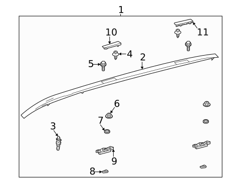 Luggage Carrier for 2025 Toyota Highlander #0