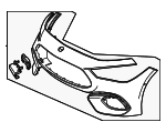 23688031009999 - Body: Bumper Cover for Mercedes-Benz Image