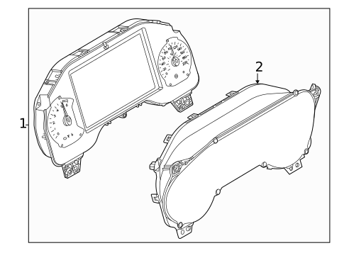 Cluster & Switches for 2021 Ford E-450 Super Duty #0
