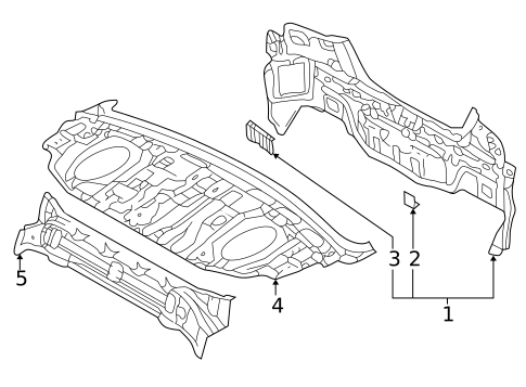 Rear Body for 2002 Mitsubishi Galant #0