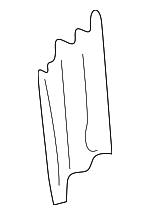 55347275 - Body: Pillar for Dodge: B150, B1500, B250, B2500, B350, B3500, Ram 1500 Van, Ram 2500 Van, Ram 3500 Van Image