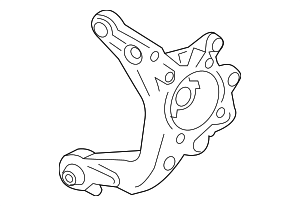 MEF3731 - Suspension: Motorcraft™ Knuckle for Ford Image