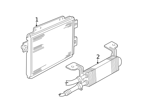 Trans Oil Cooler for 2001 Ford Ranger #0