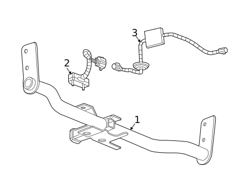 Trailer Hitch Components for 2009 Pontiac Torrent #0
