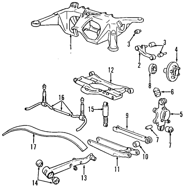 9140599 - : Stabilizer Bar for Volvo Image