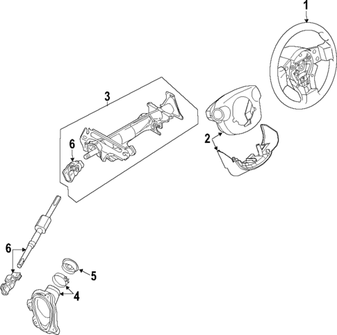 Steering Wheel for 2021 Nissan Maxima #0