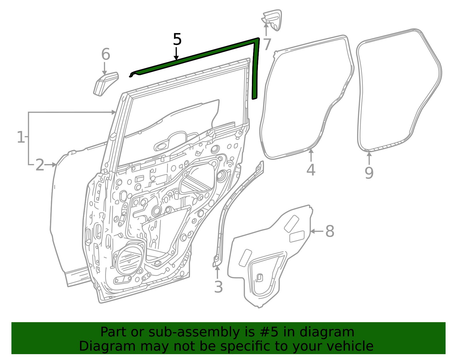 75923-60070 - Black Out Tape 2024-2025 Toyota Land Cruiser | Toyota ...