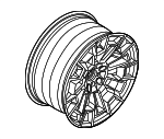 36107884275 - : Wheel, Alloy for BMW: M5 Image